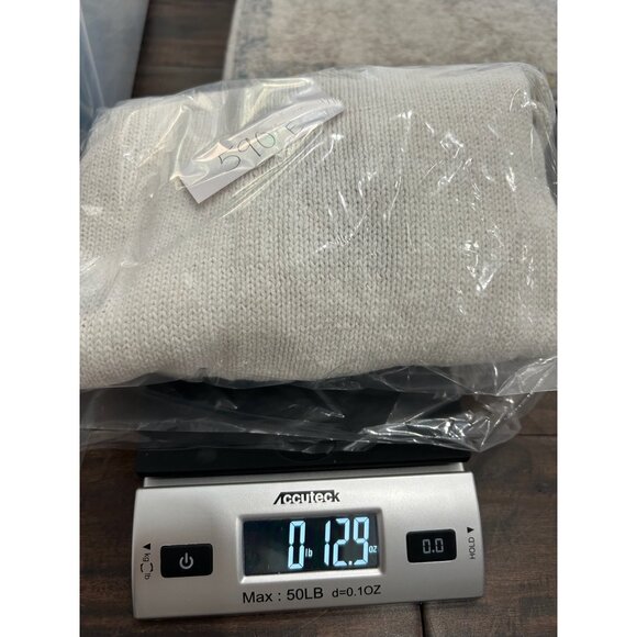 Vintage Shenanigans Floral Embroidered Cable Knit Sweater White Pink Sz Small - Picture 10 of 10